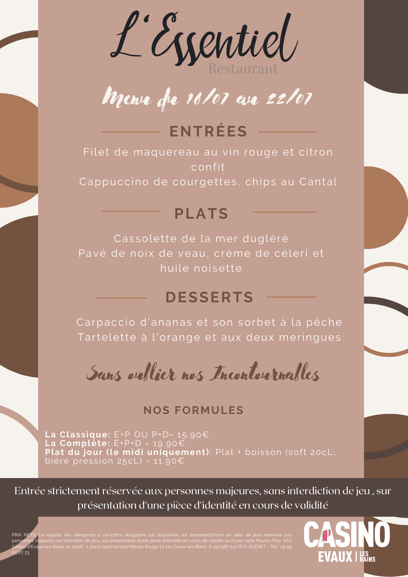 L'ESSENTIEL Restaurant